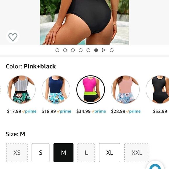 MOLYBELL One Piece Swimsuits High Waisted Cutout Racerback Zip Up NWT Sz Large - Picture 9 of 9